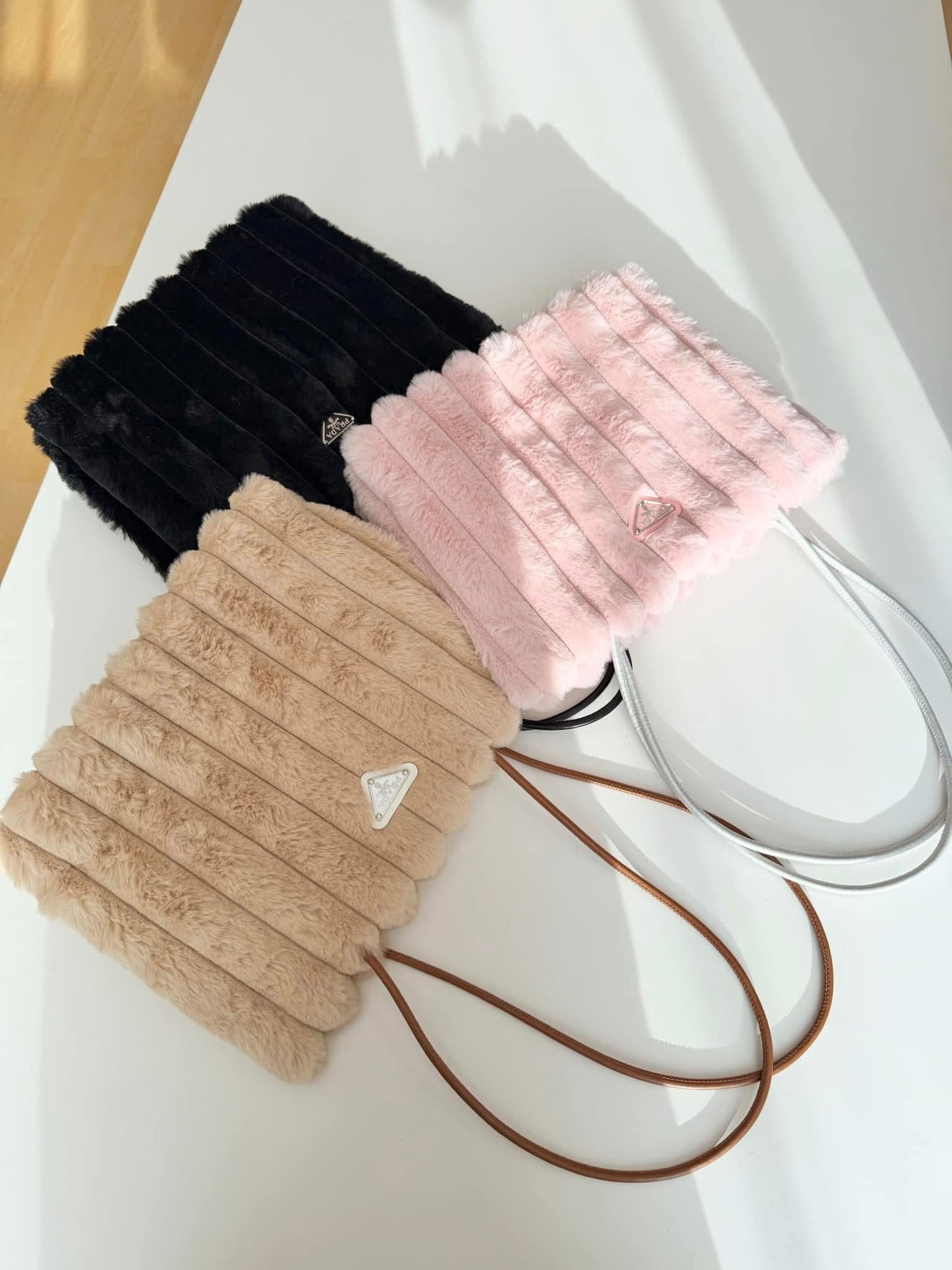 Prada Plush Tote Bag