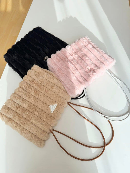 Prada Plush Tote Bag