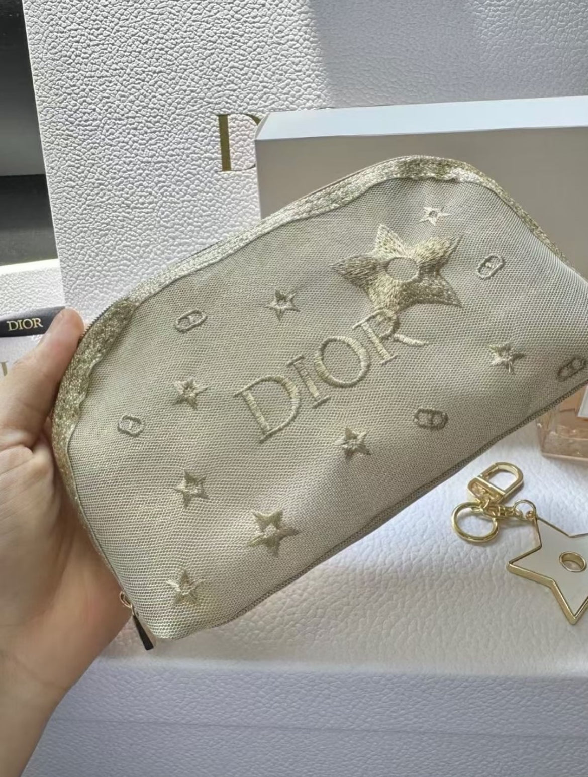 Dior beauty pouch