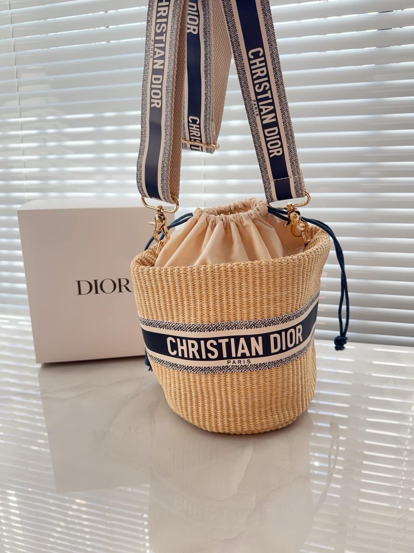 Dior Rafia Bags