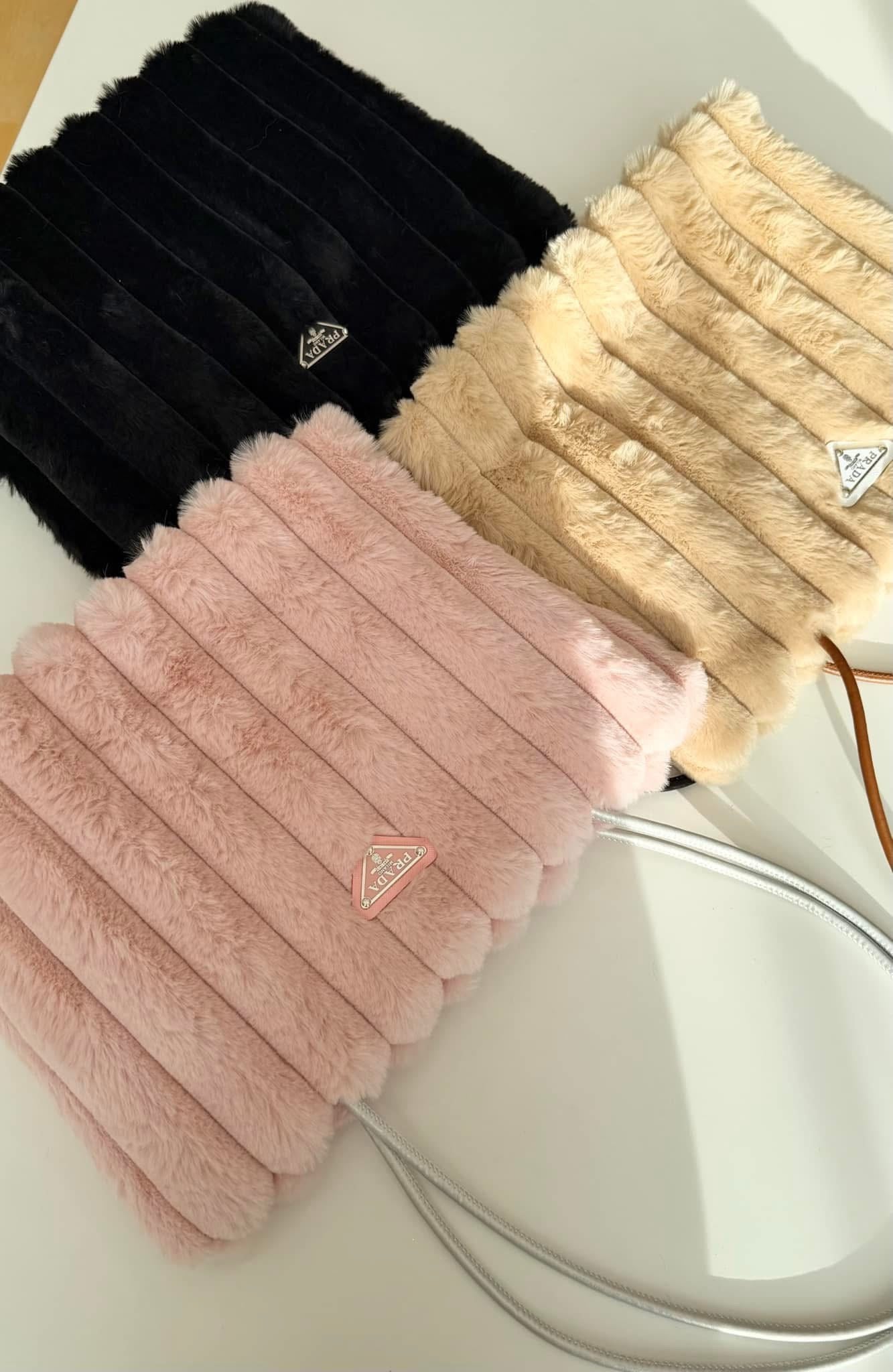 Prada Plush Tote Bag