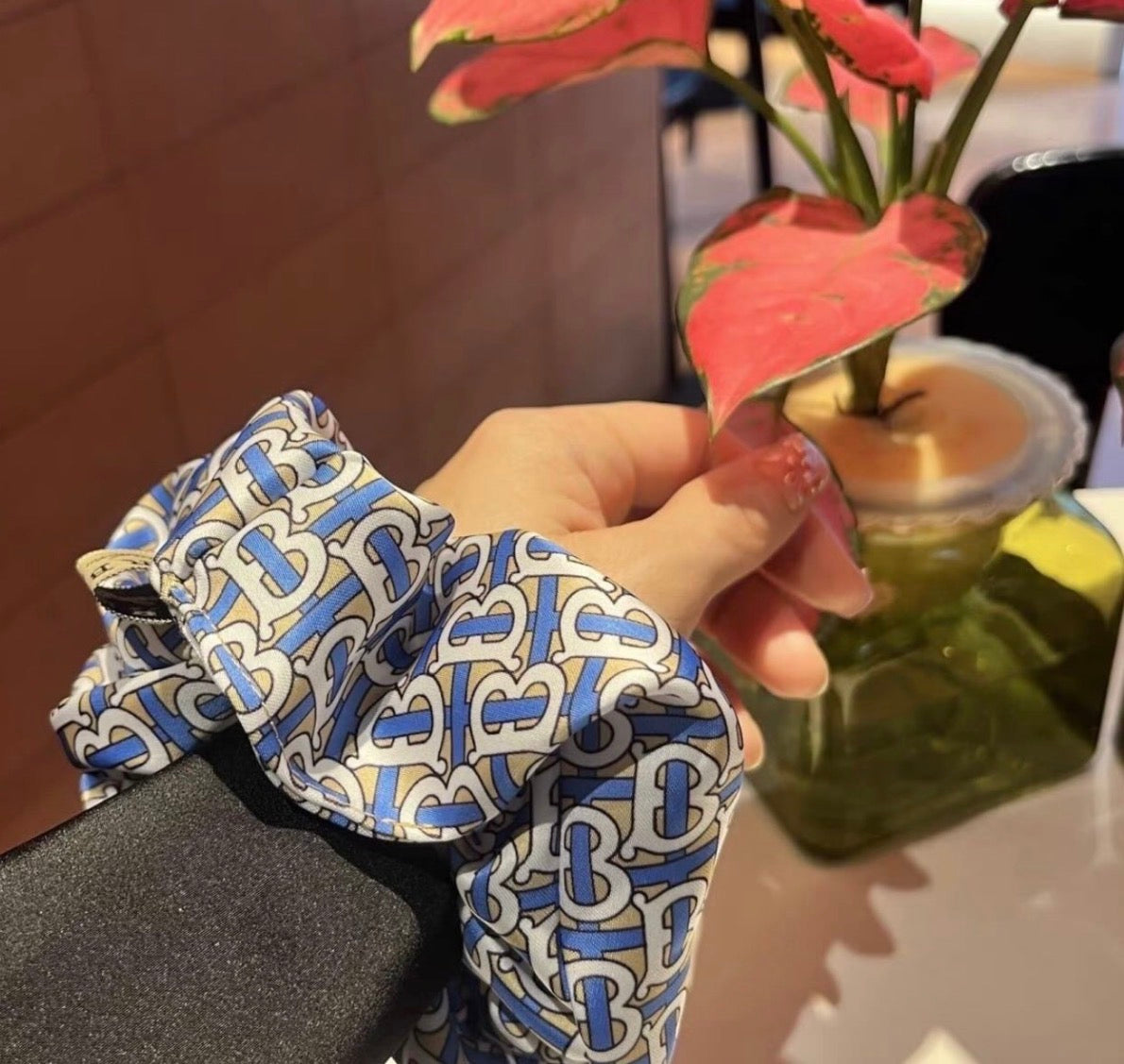 Burberry Hair Scrunchie