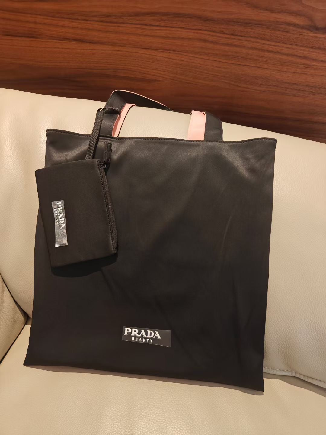 Prada 2 way tote