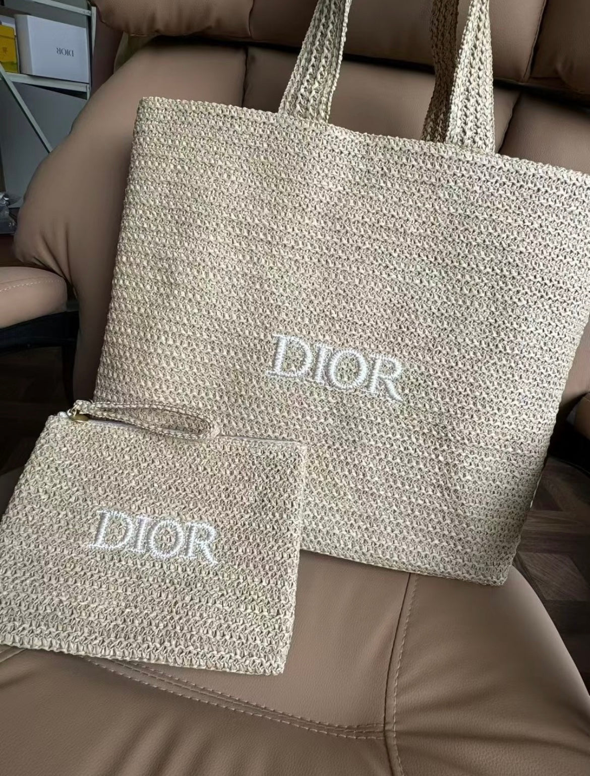 Dior Rafia Set