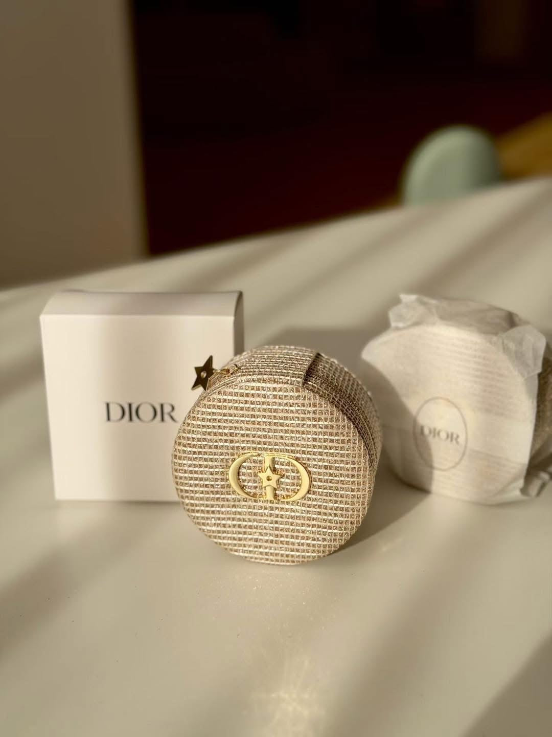 Dior travel jewelry case