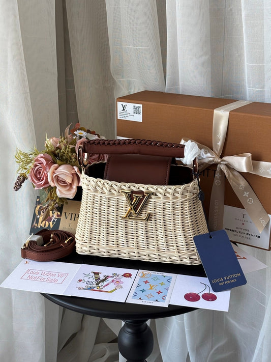 LV Exclusive Rafia Bag