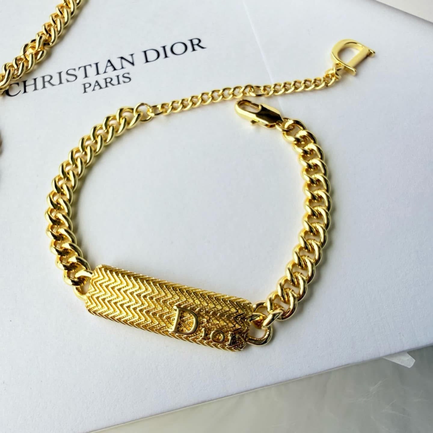 Dior Ripple Chain Bracelet