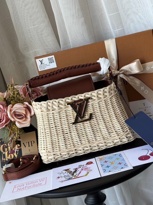 LV Exclusive Rafia Bag