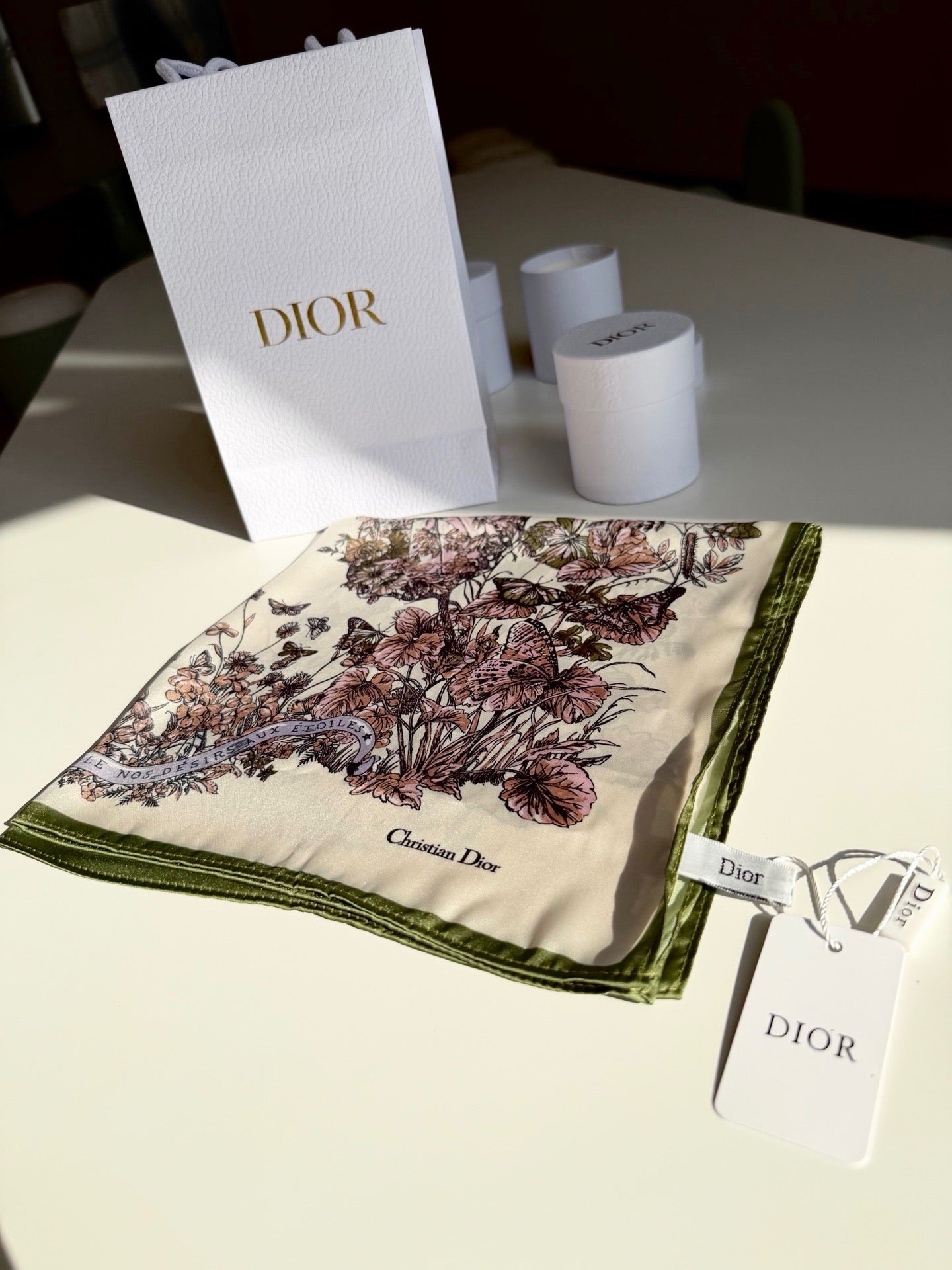 Dior scarf